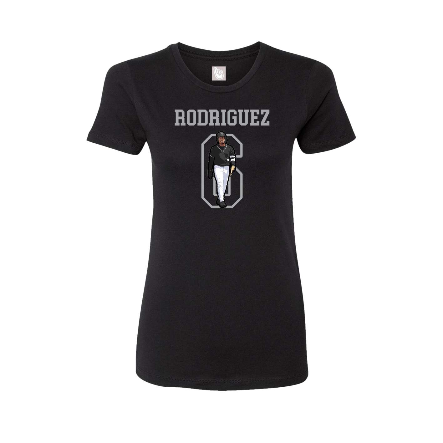Fitted Women's Tee — Shirsey in Black