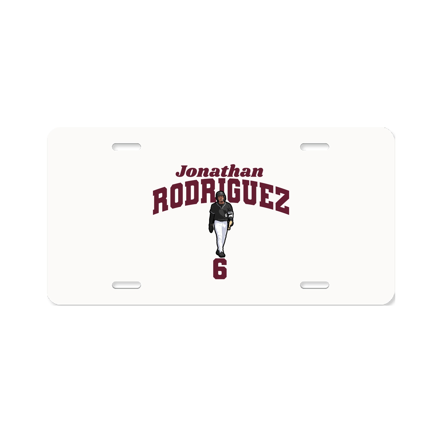 License Plate — Signature Arch in Classic