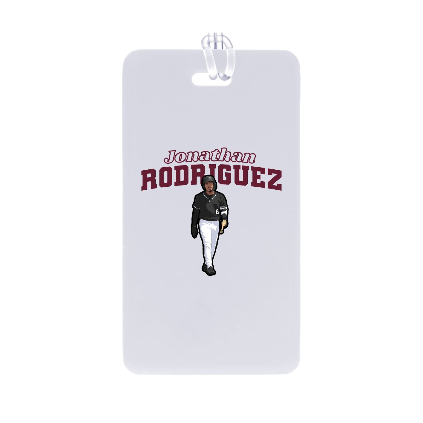 Bag Tag — Name Arch in Classic