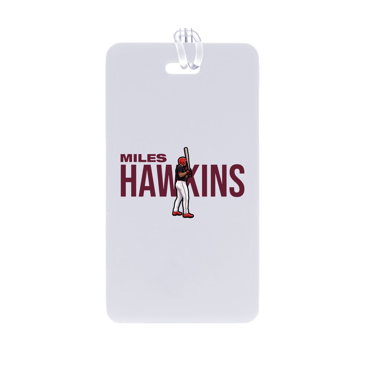 Bag Tag — Player Name in Classic