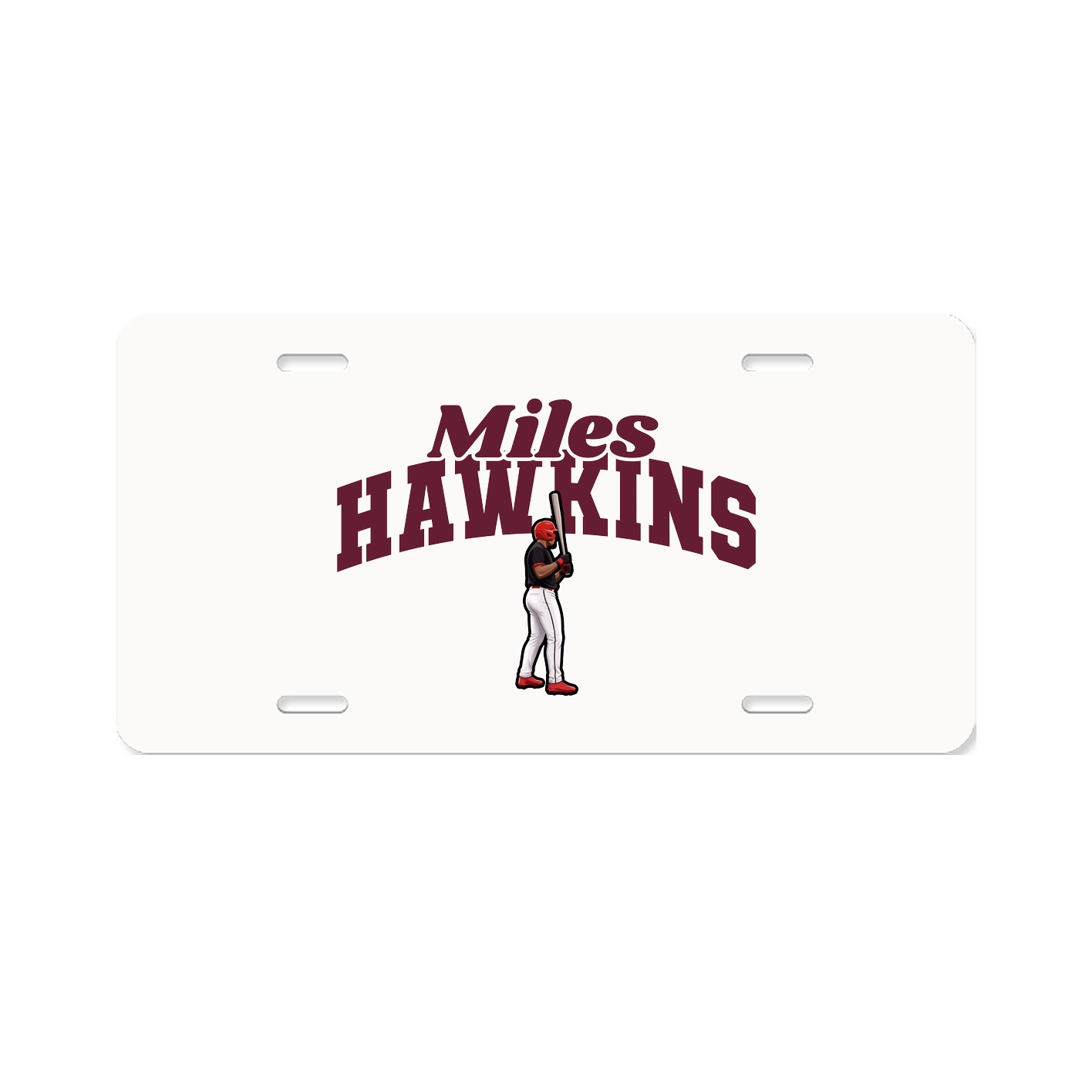 License Plate — Signature Arch in Classic