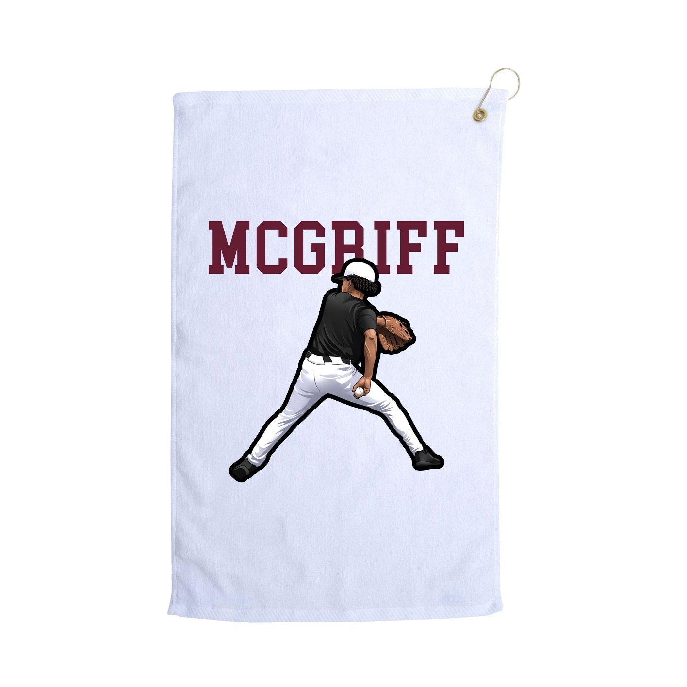 Golf Towel — Shirsey in White