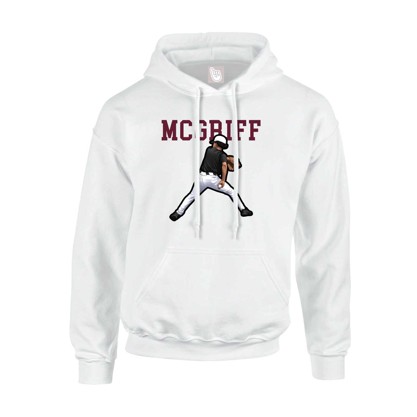 Youth Hoodie — Shirsey in White