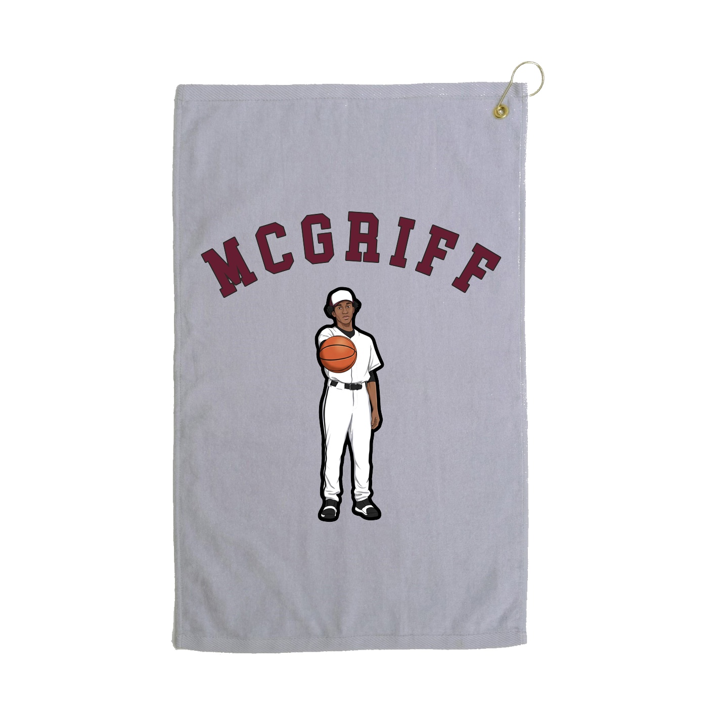 Golf Towel — Shirsey Arch in Grey