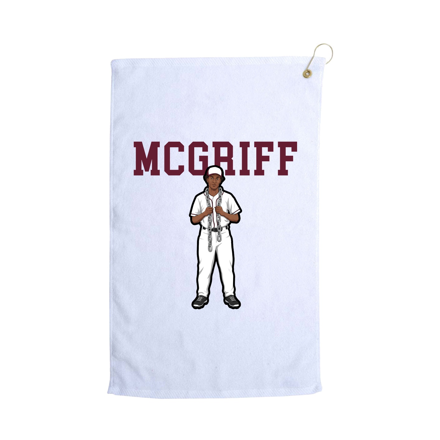 Golf Towel — Shirsey in White