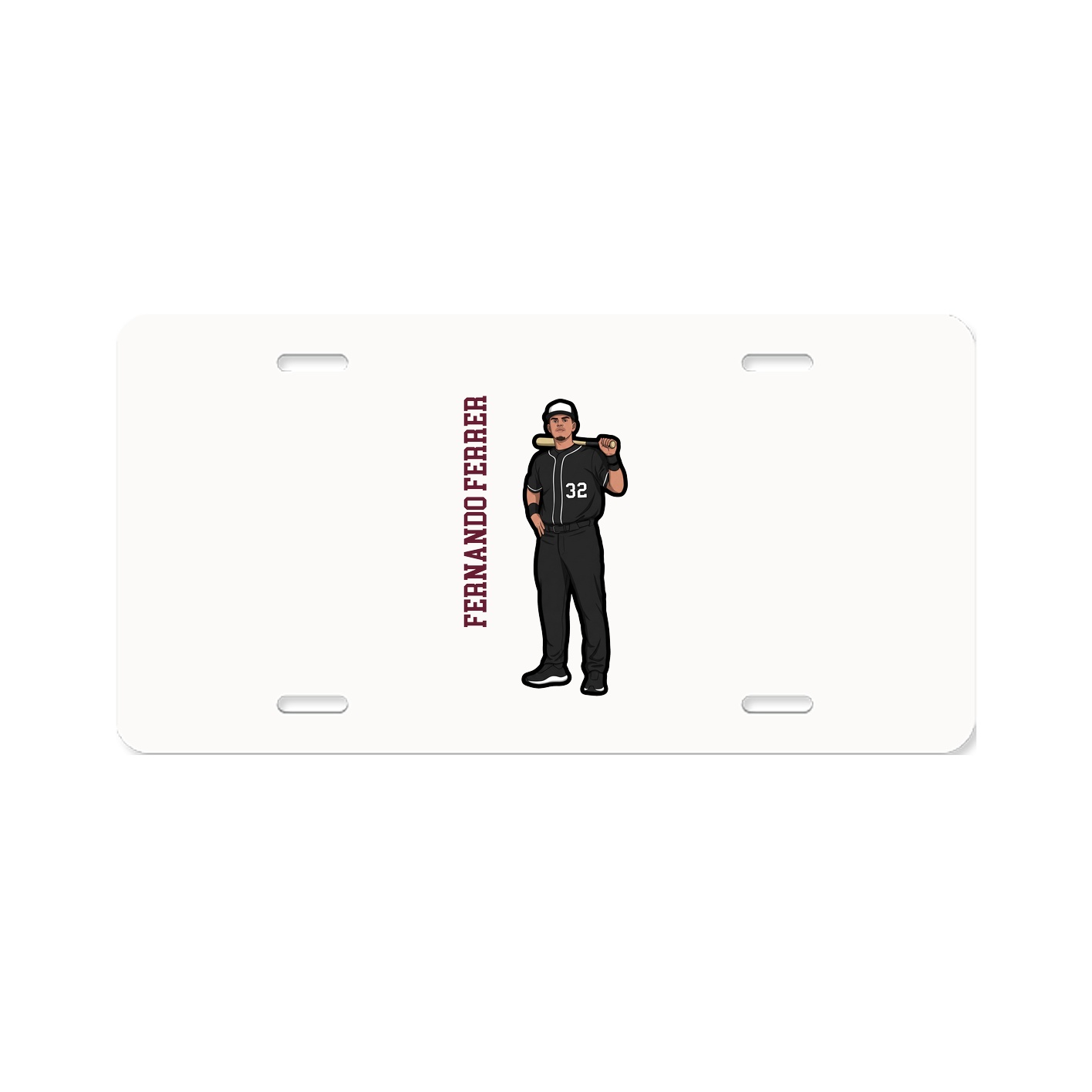 Aluminum License Plate