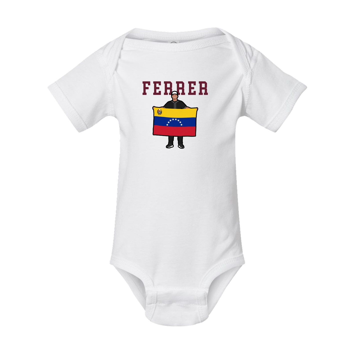 Baby Onesie — Shirsey in White