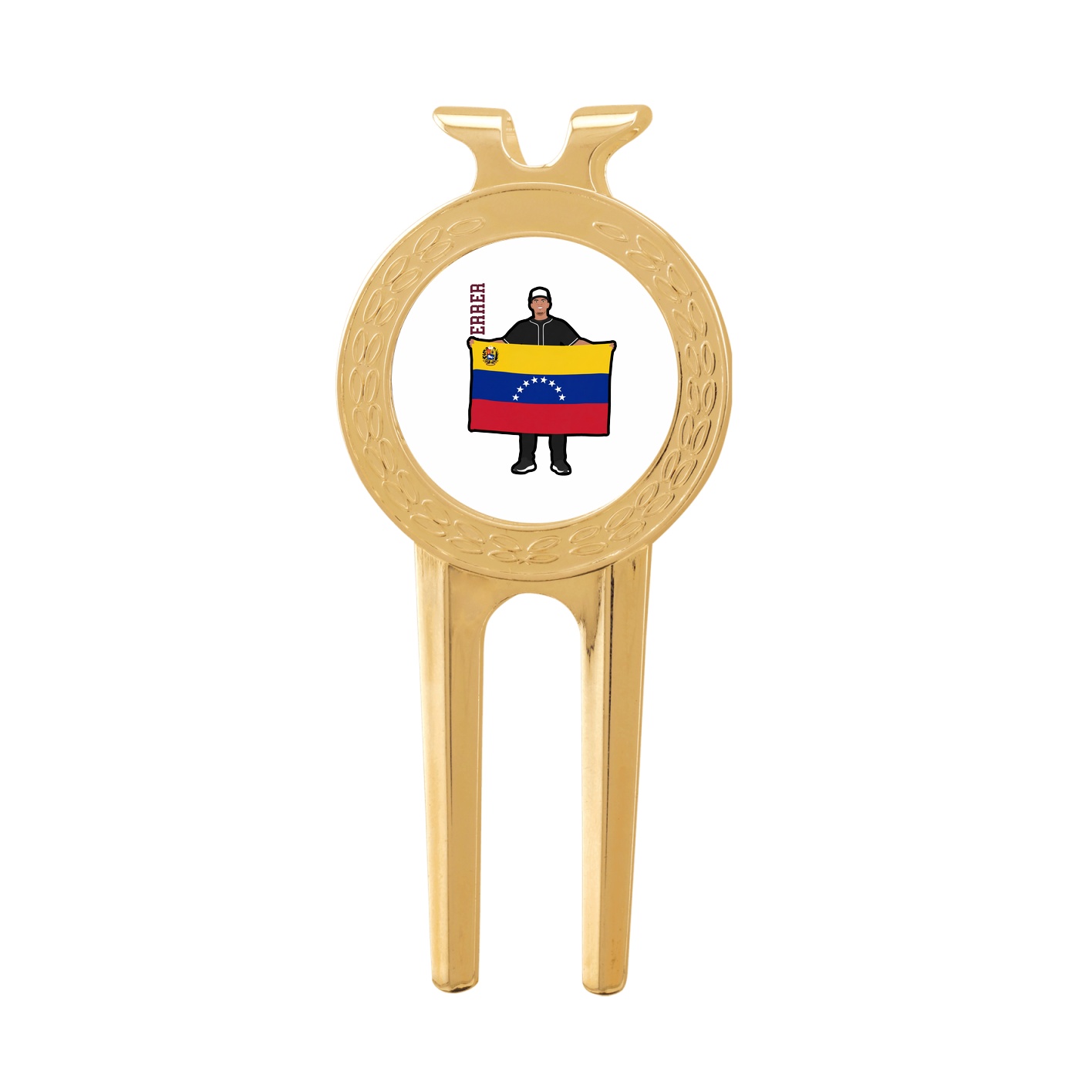 Divot Tool with Ball Marker — Name Vertical in Classic