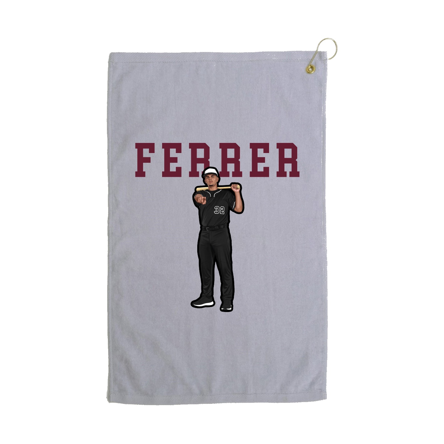 Terry Velour Golf Towel