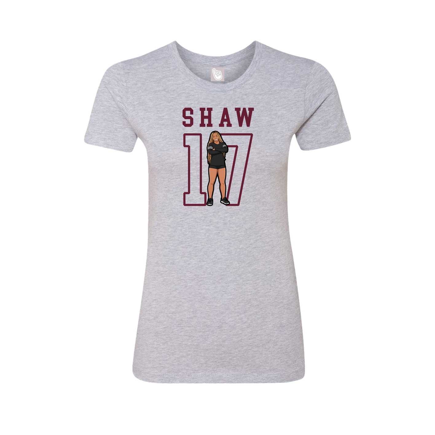 Womens Tee — Shirsey in Grey
