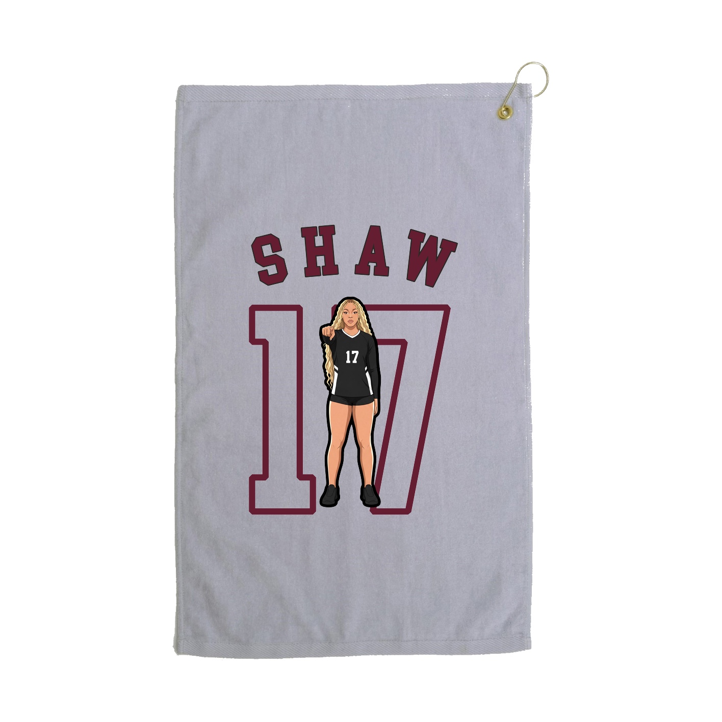 Terry Velour Golf Towel