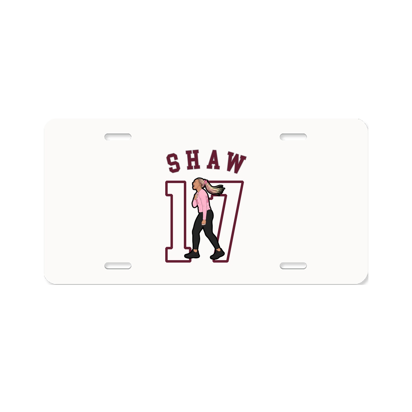 License Plate — Shirsey Arch in Classic