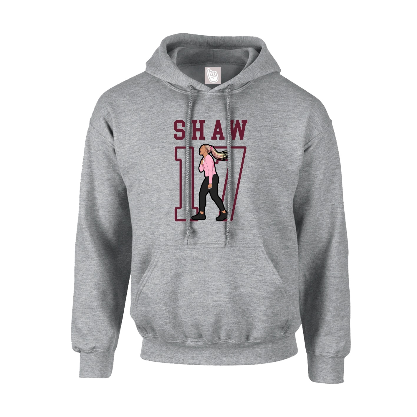 Youth Hoodie — Shirsey in Grey