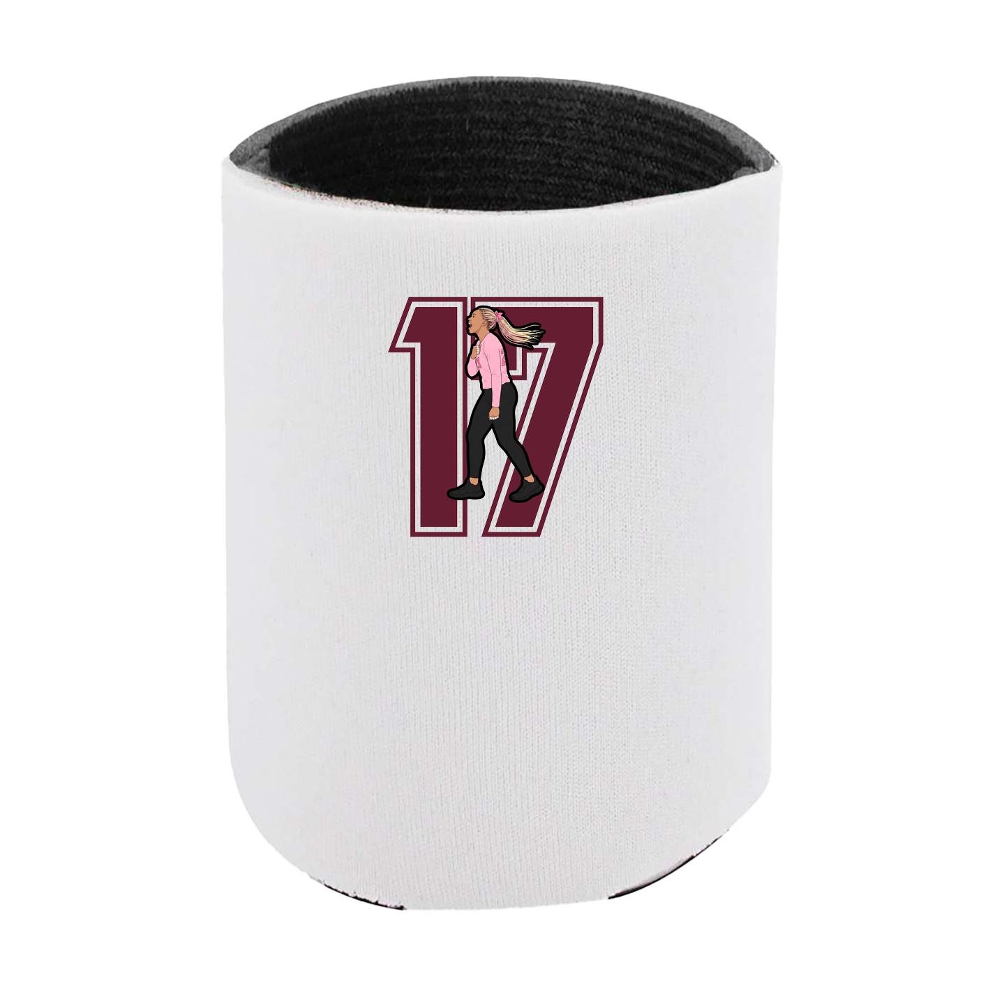 Can Holder — Number in White