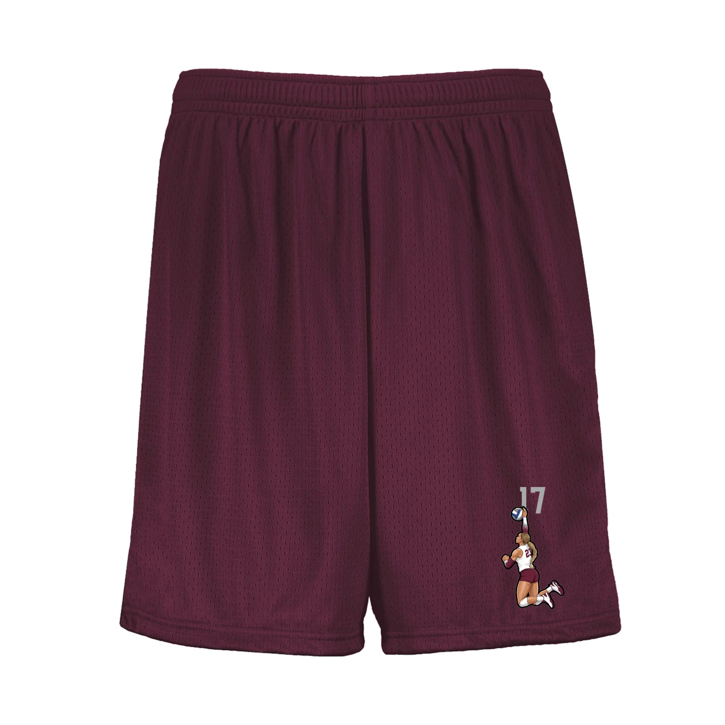 Shorts — Number Top in Maroon