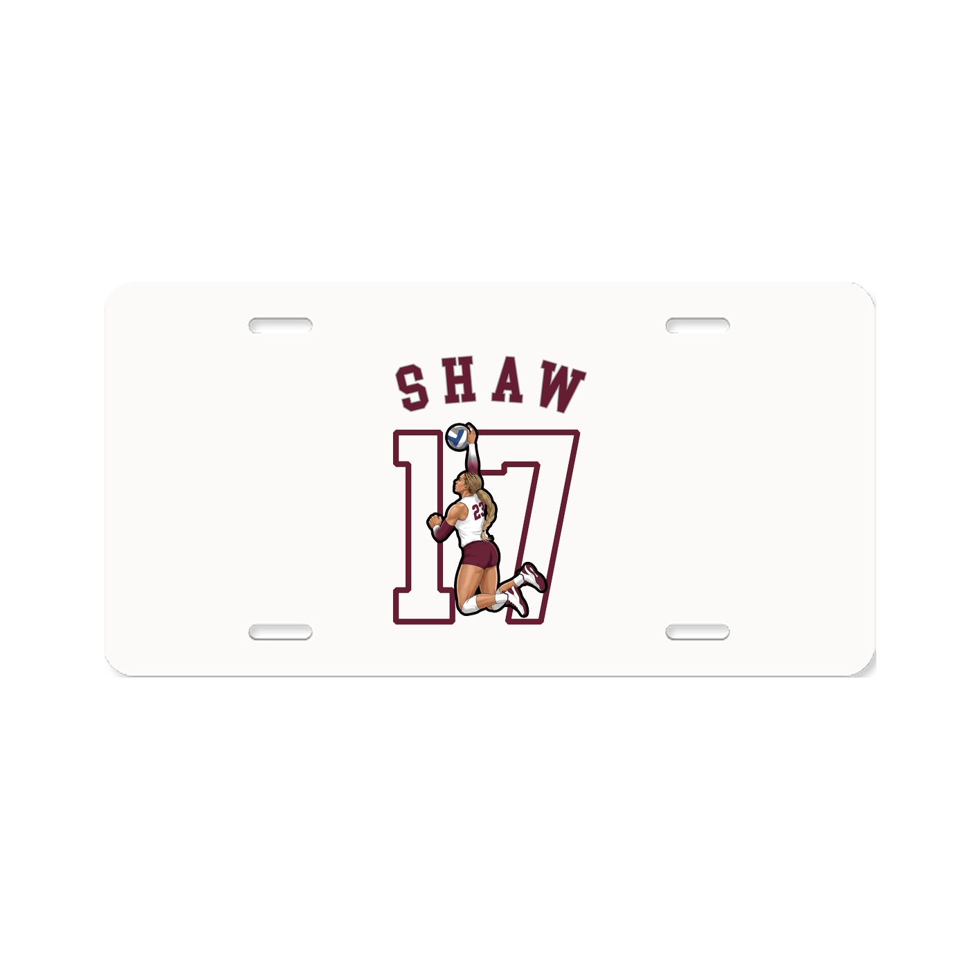 License Plate — Shirsey Arch in Classic
