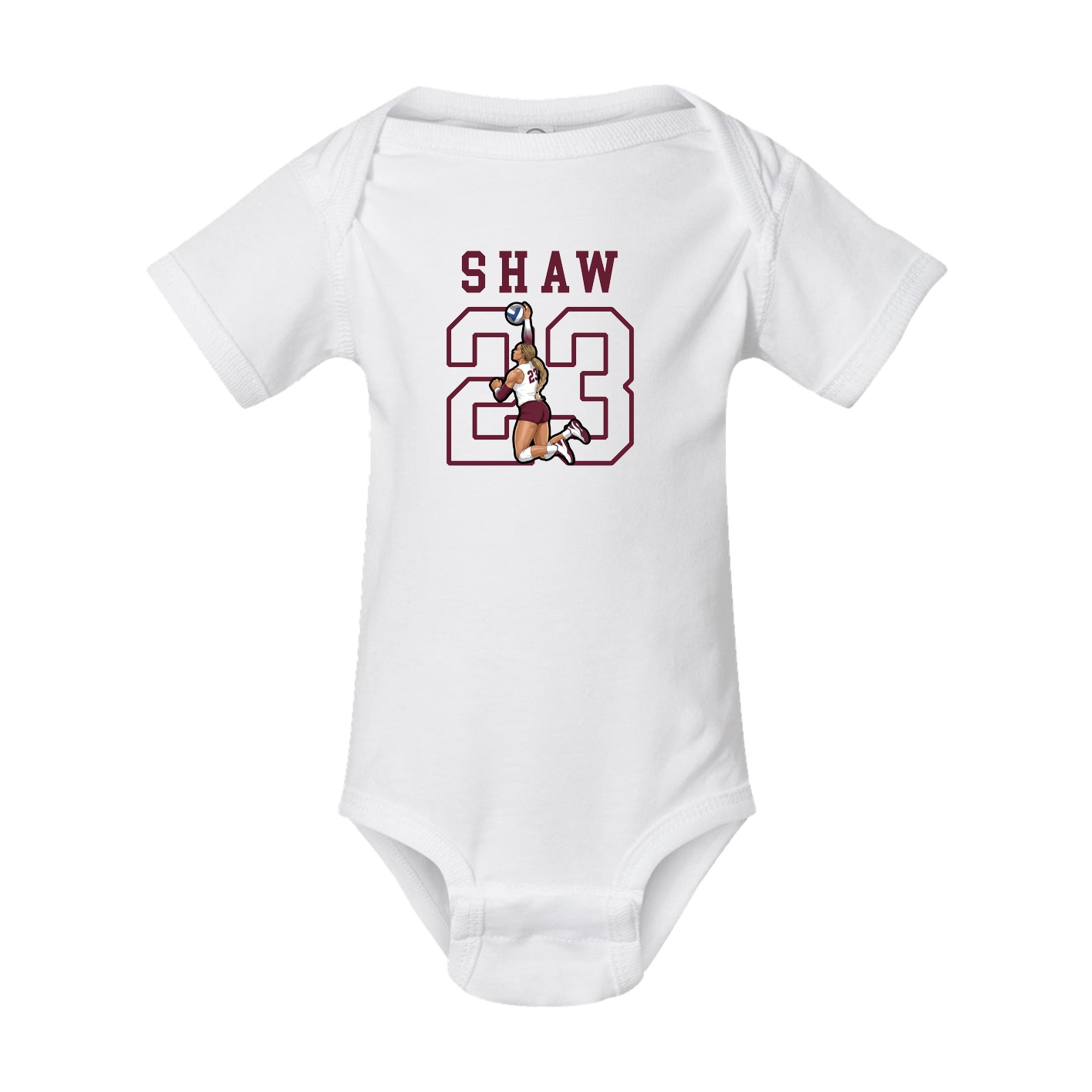 Baby Onesie — Shirsey in White