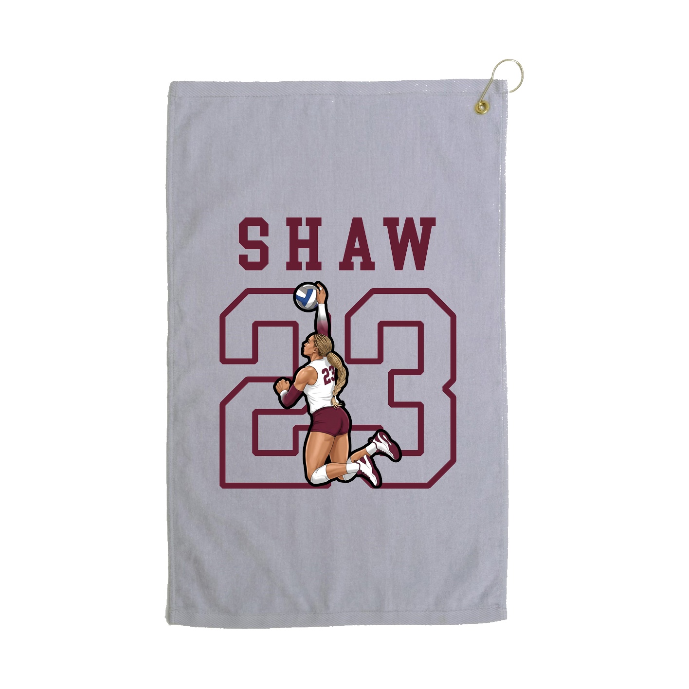 Golf Towel — Shirsey in Grey