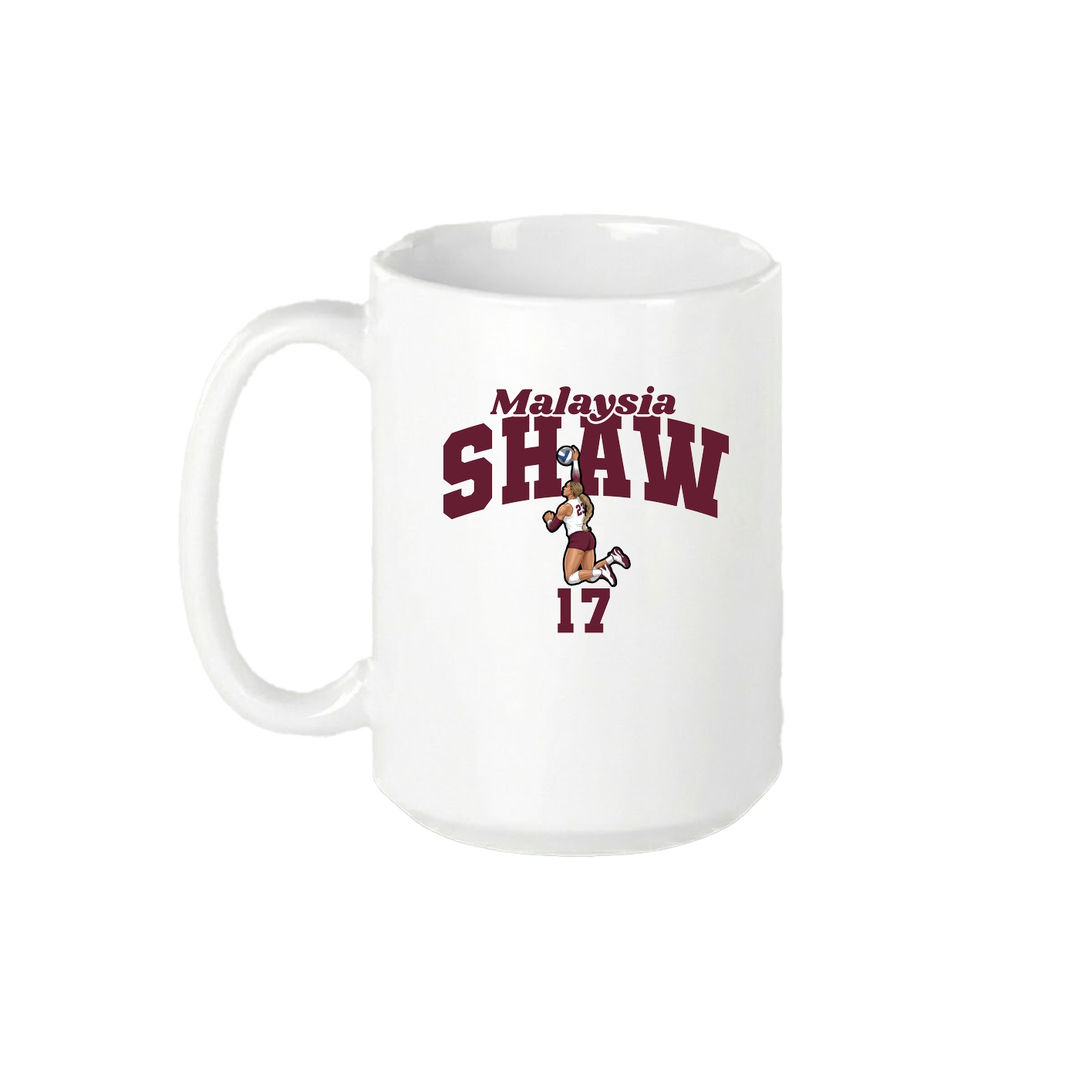 15oz Coffee Mug — Signature Arch in White