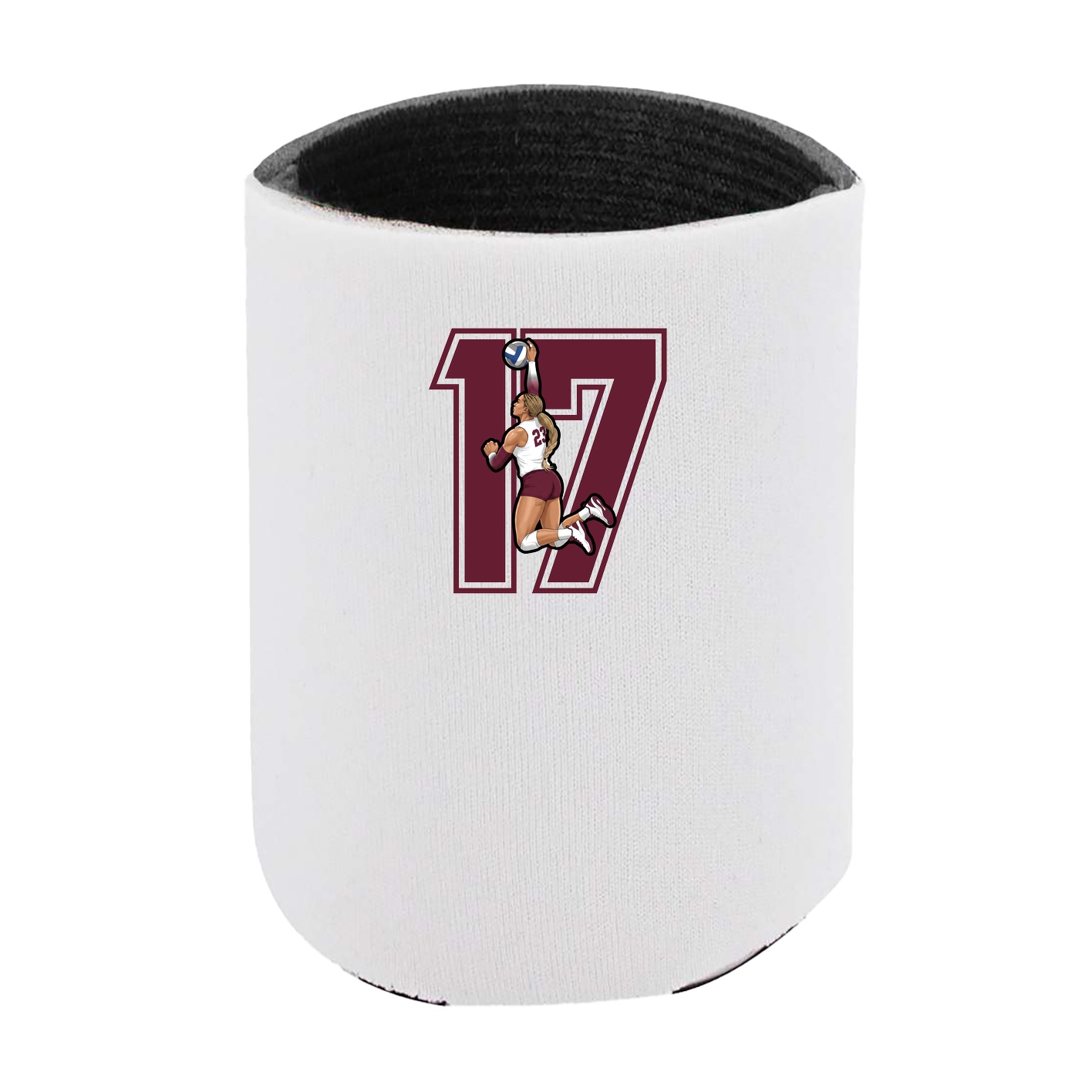 Can Holder — Number in White