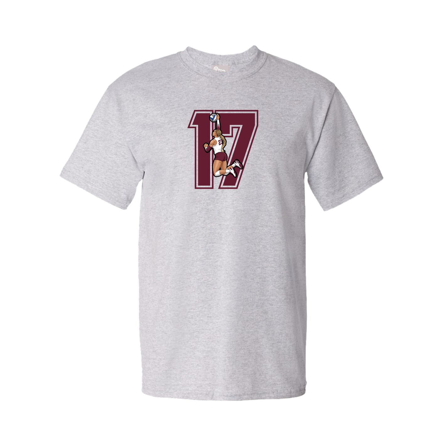Tee — Number in Grey