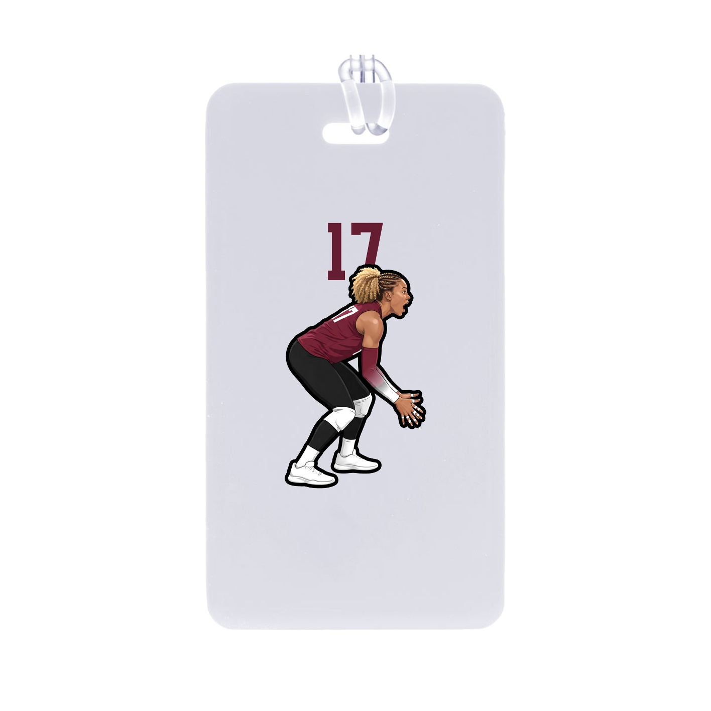 Bag Tag — Number Top in Classic