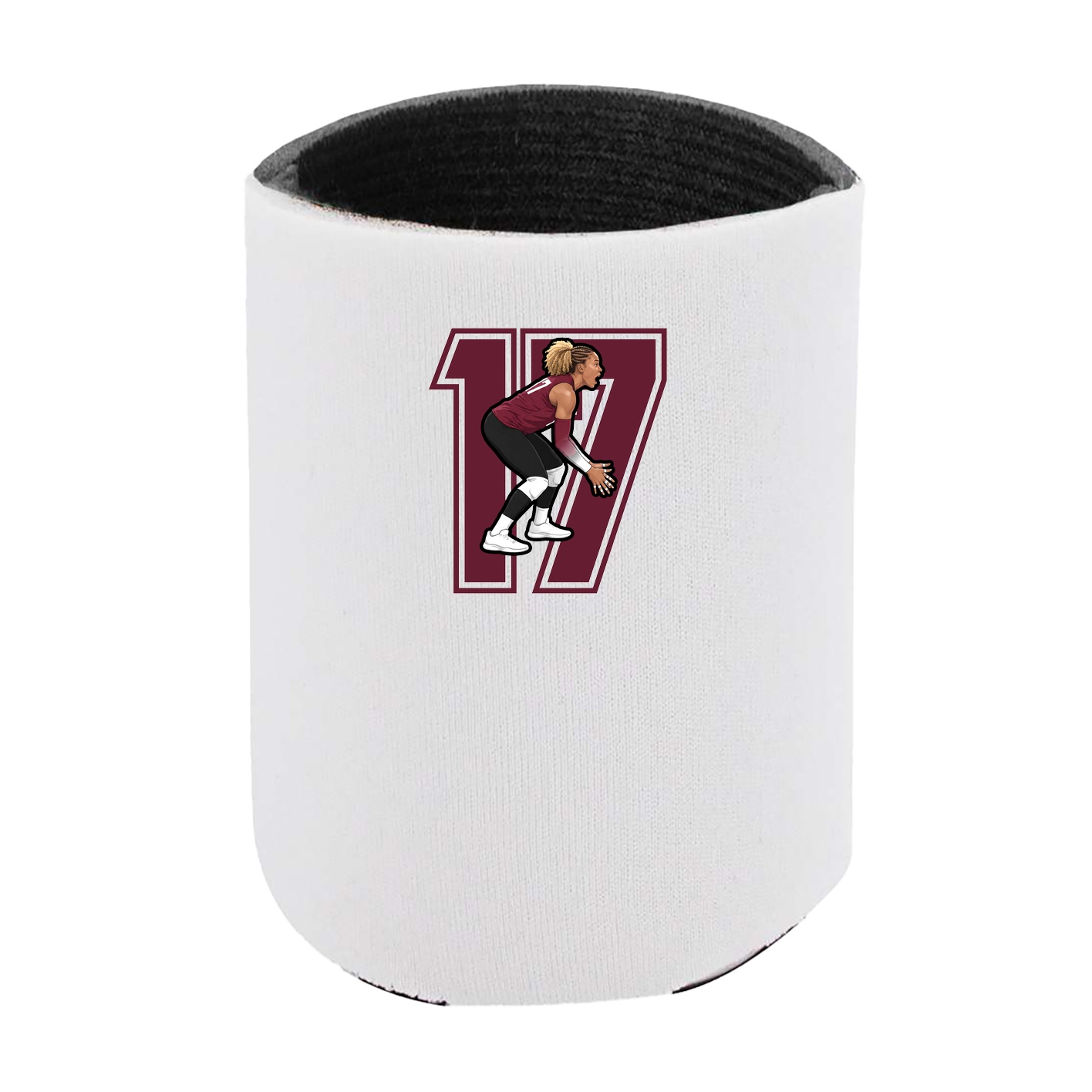 Can Holder — Number in White