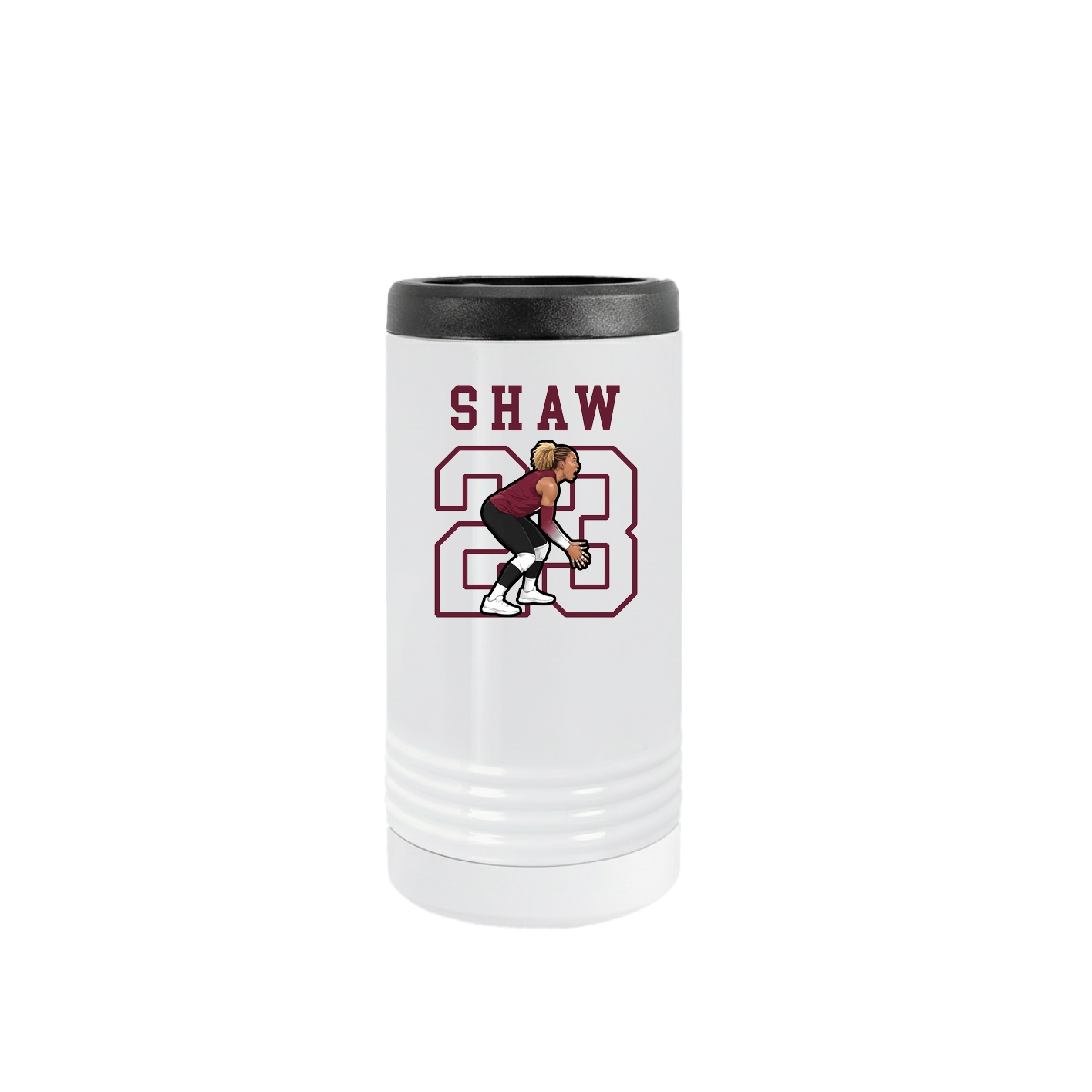 Slim Beverage Holder — Shirsey in White