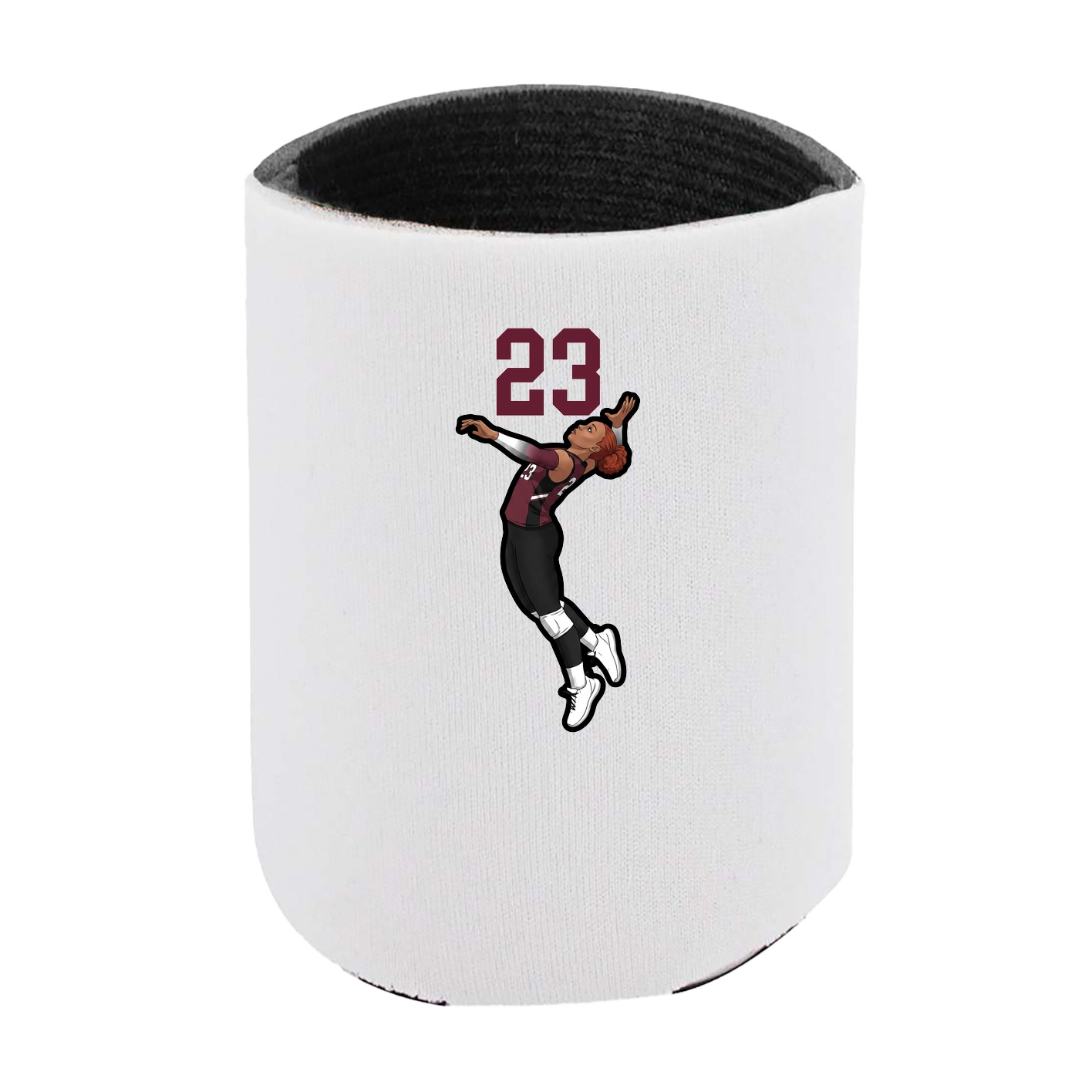 Can Holder — Number Top in White