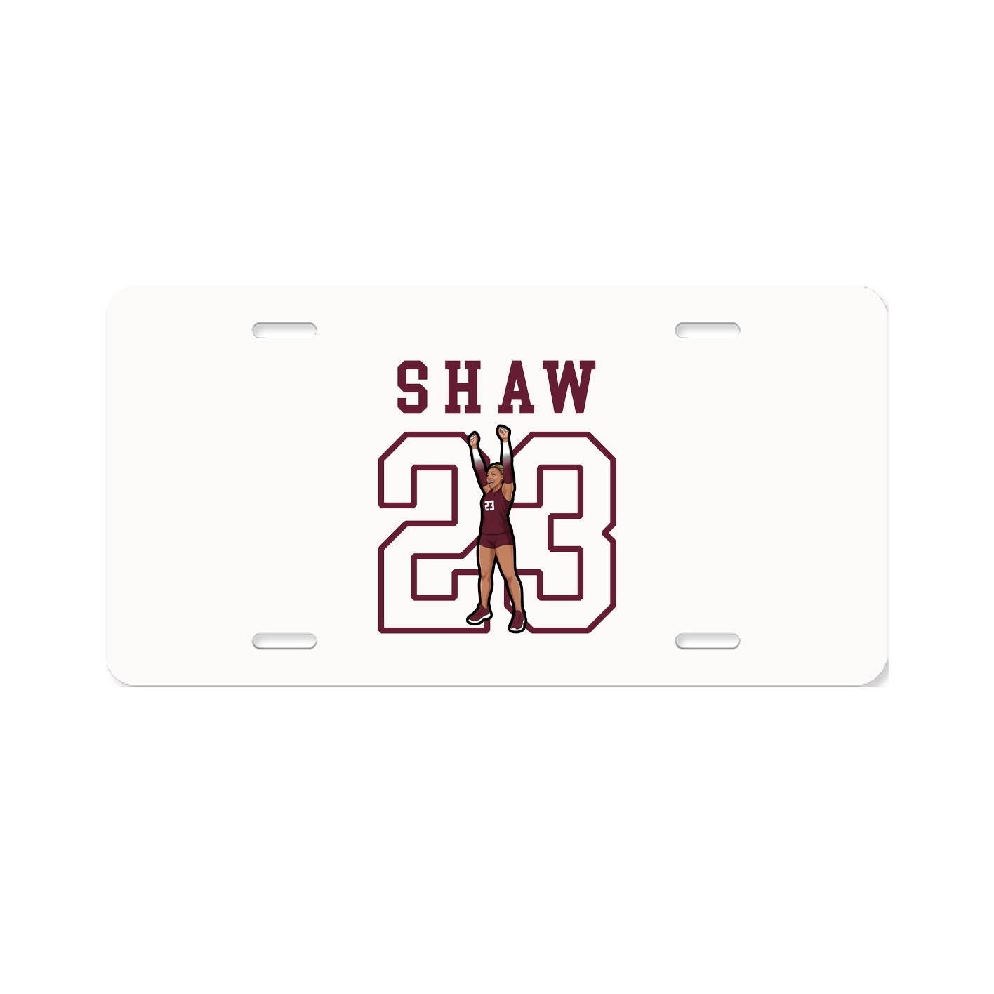 License Plate — Shirsey in Classic