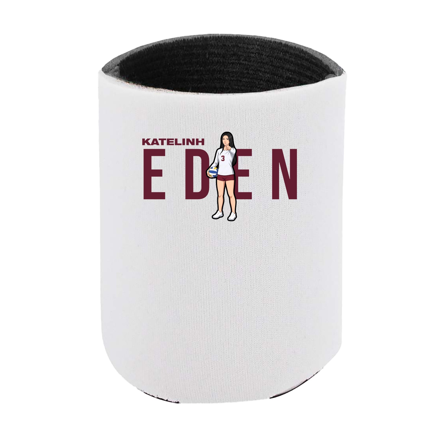 Can Holder — Player Name in White