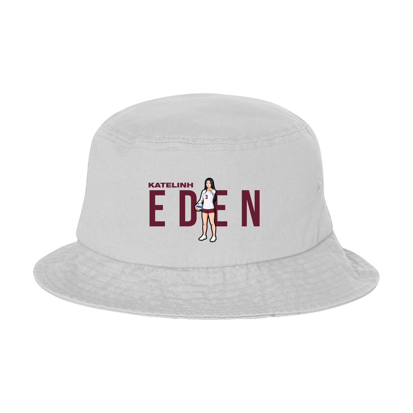 Bucket Cap — Player Name in White