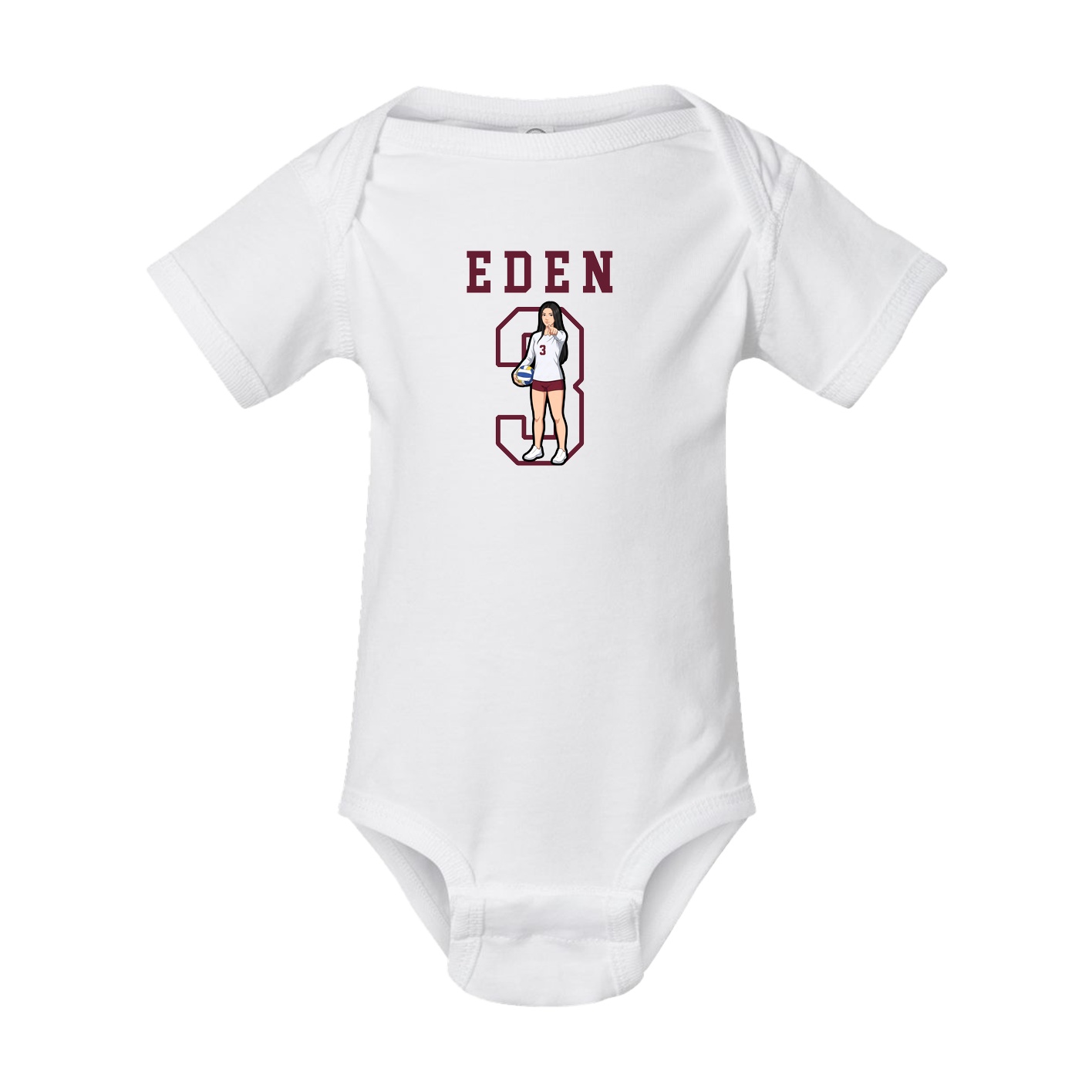 Baby Onesie — Shirsey in White