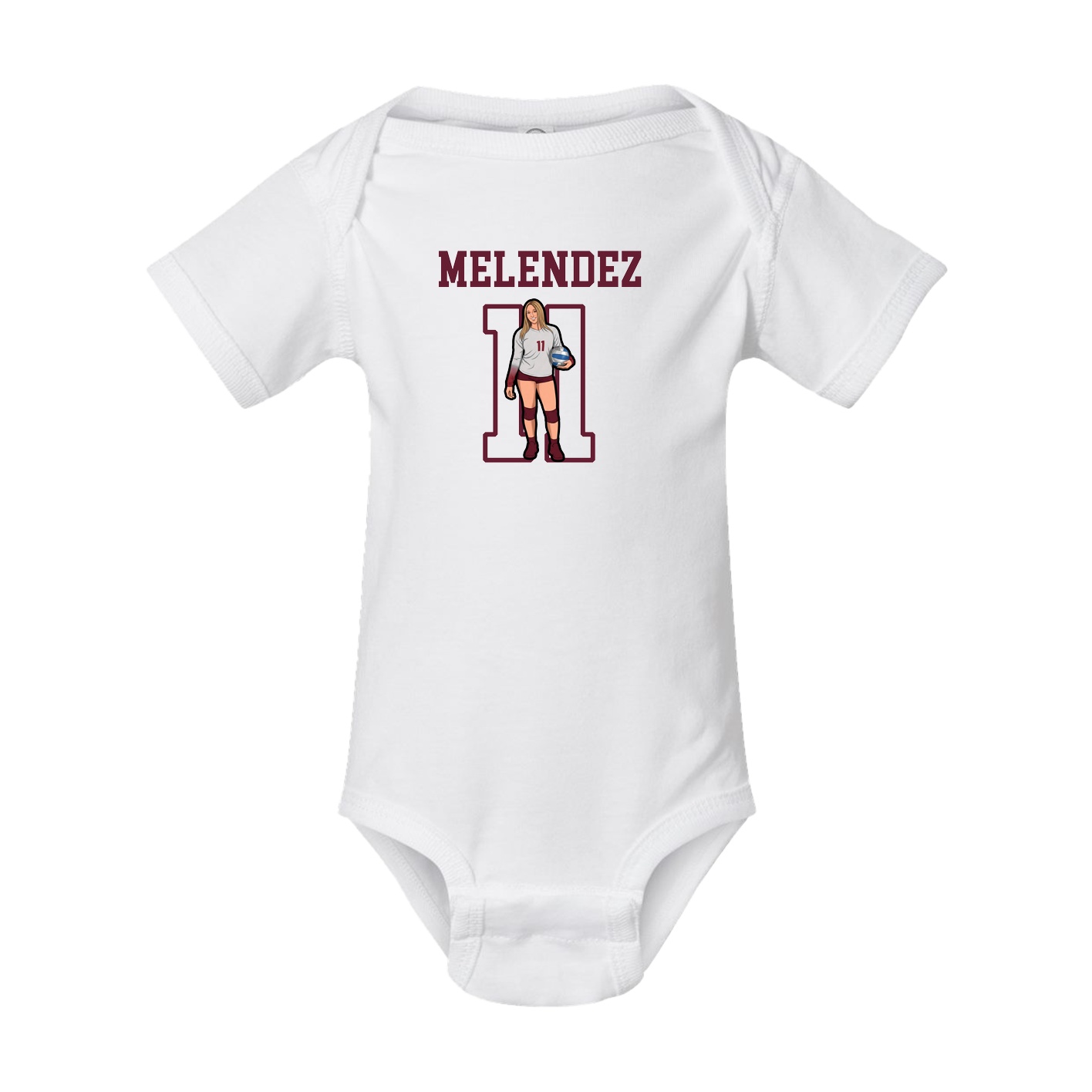 Baby Onesie — Shirsey in White