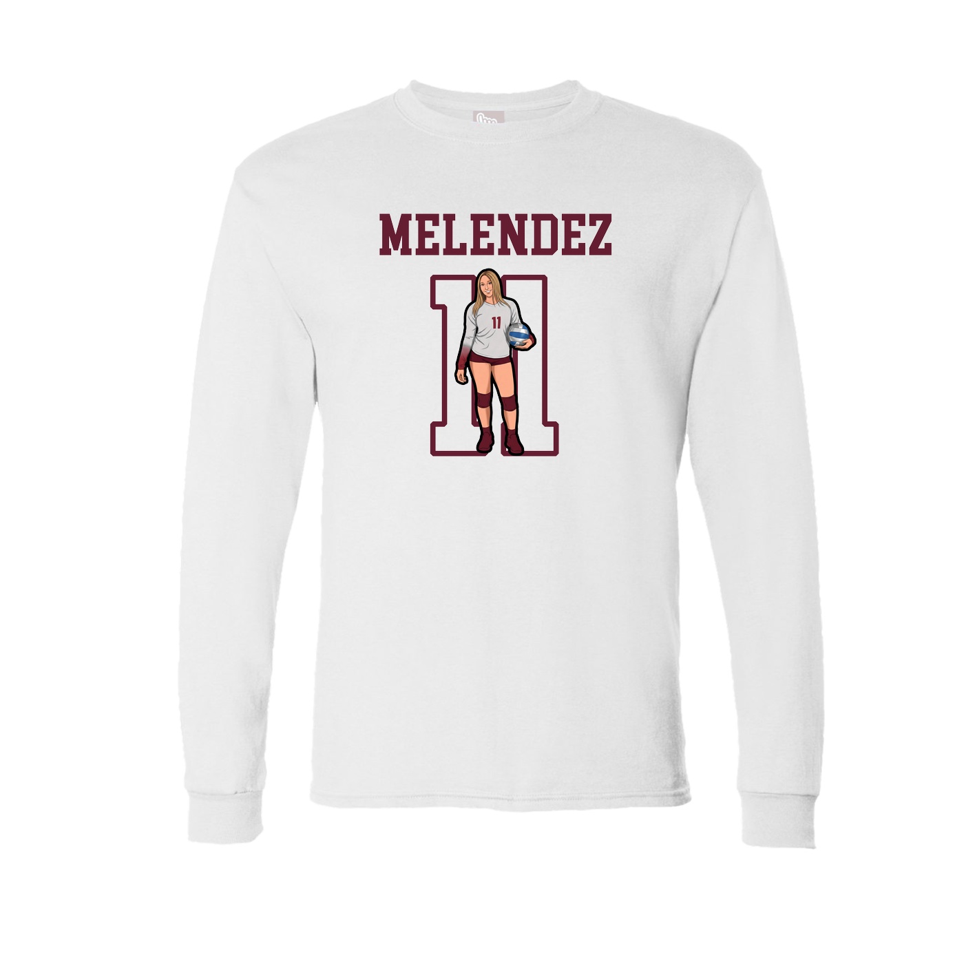 Long Sleeve Tee — Shirsey in White