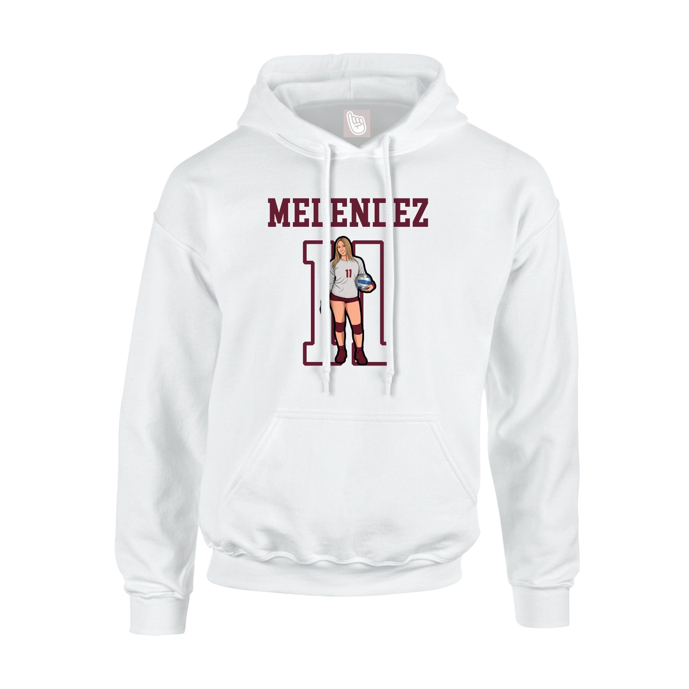 Youth Hoodie — Shirsey in White