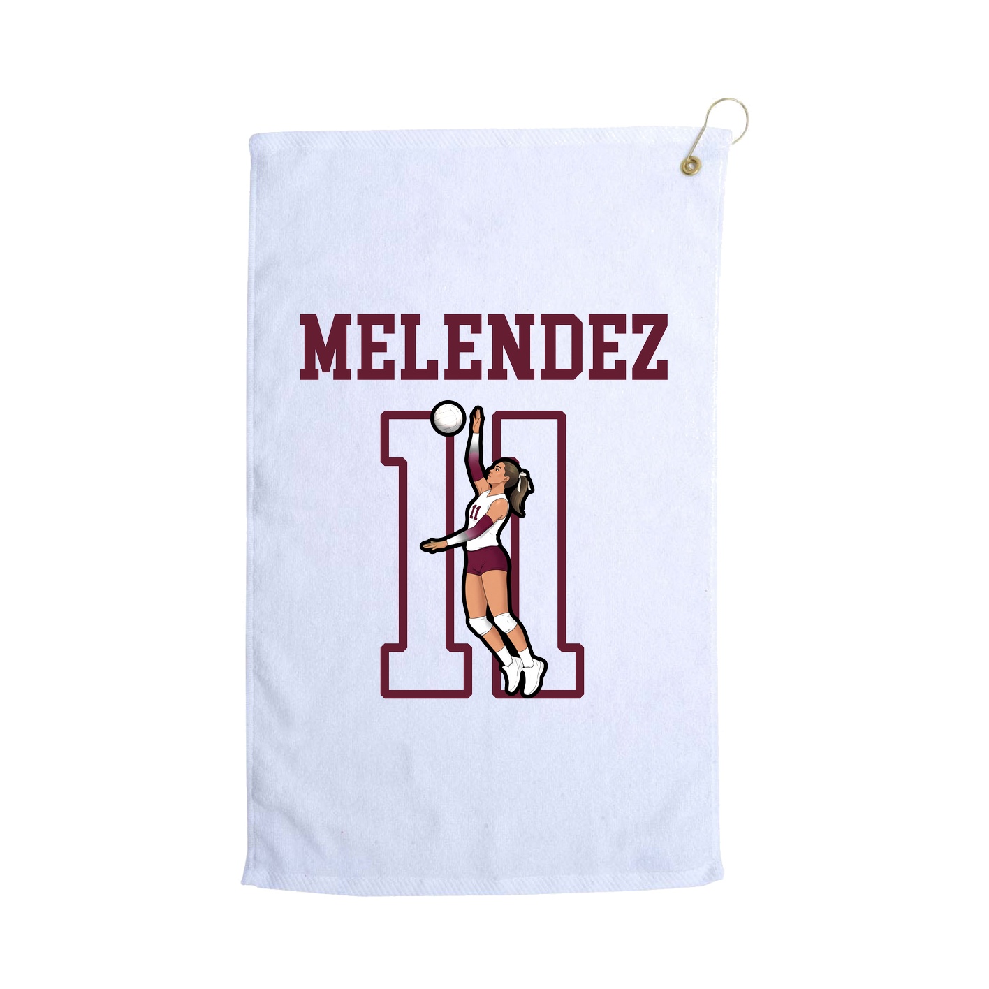 Golf Towel — Shirsey in White