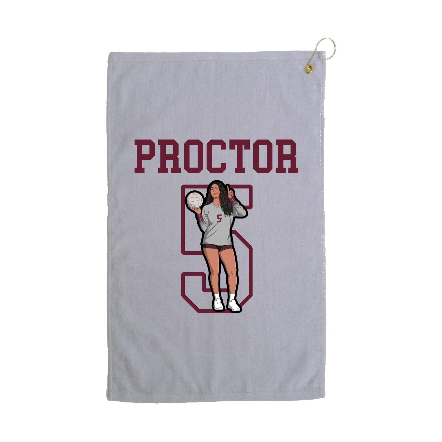 Golf Towel — Shirsey in Grey