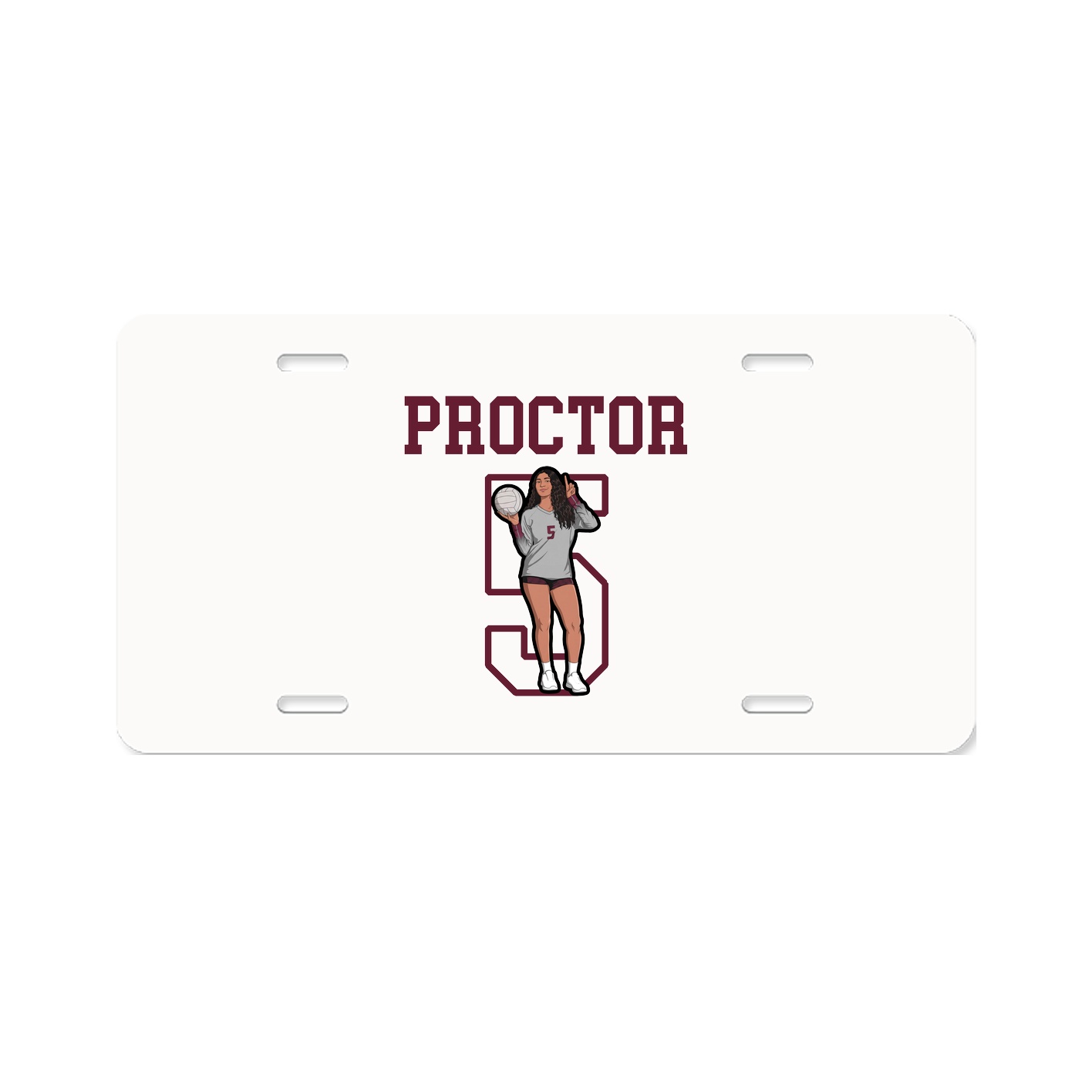License Plate — Shirsey in Classic
