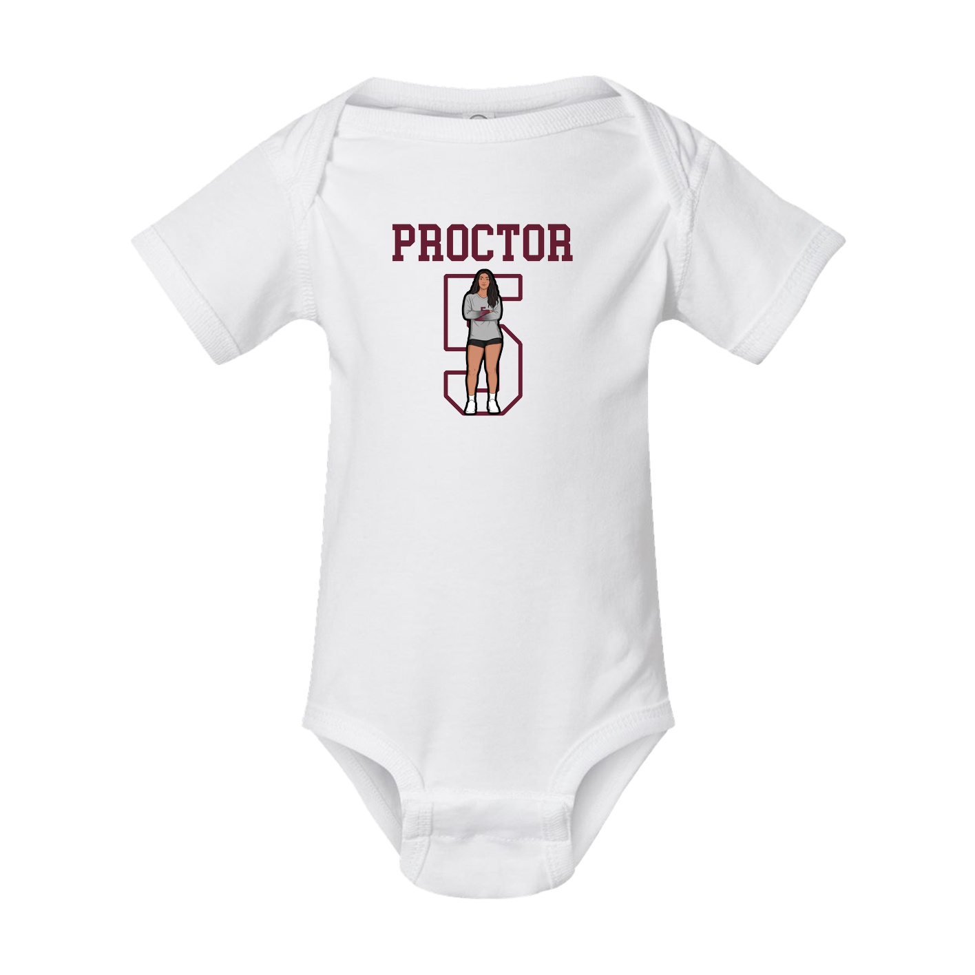 Baby Onesie — Shirsey in White