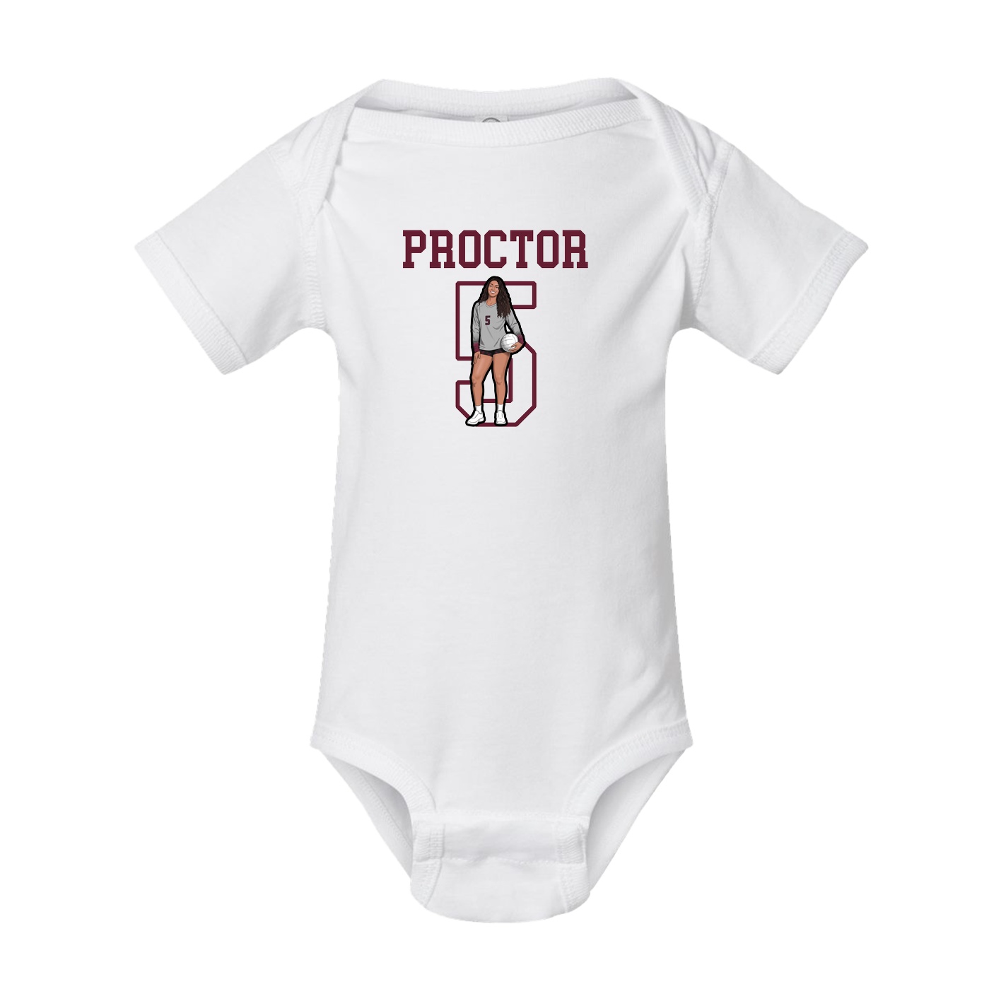 Baby Onesie — Shirsey in White