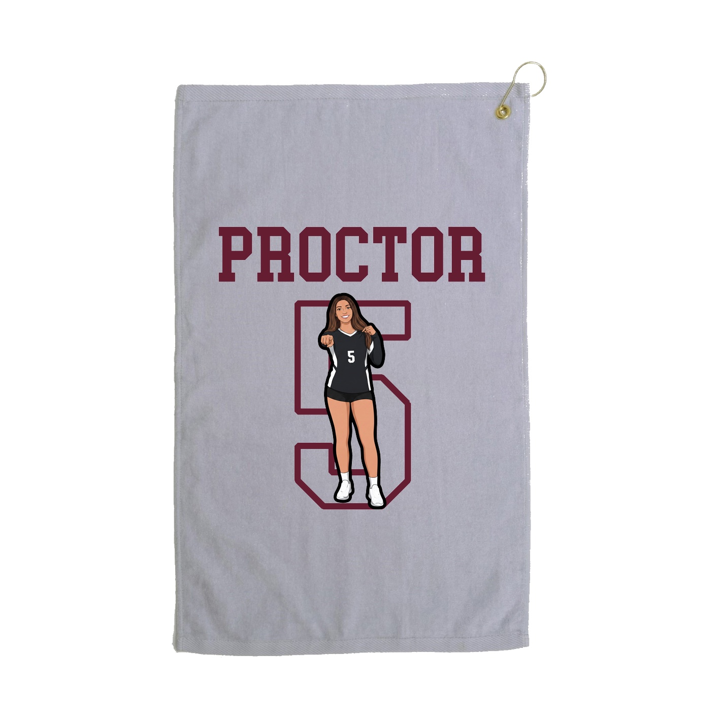 Golf Towel — Shirsey in Grey
