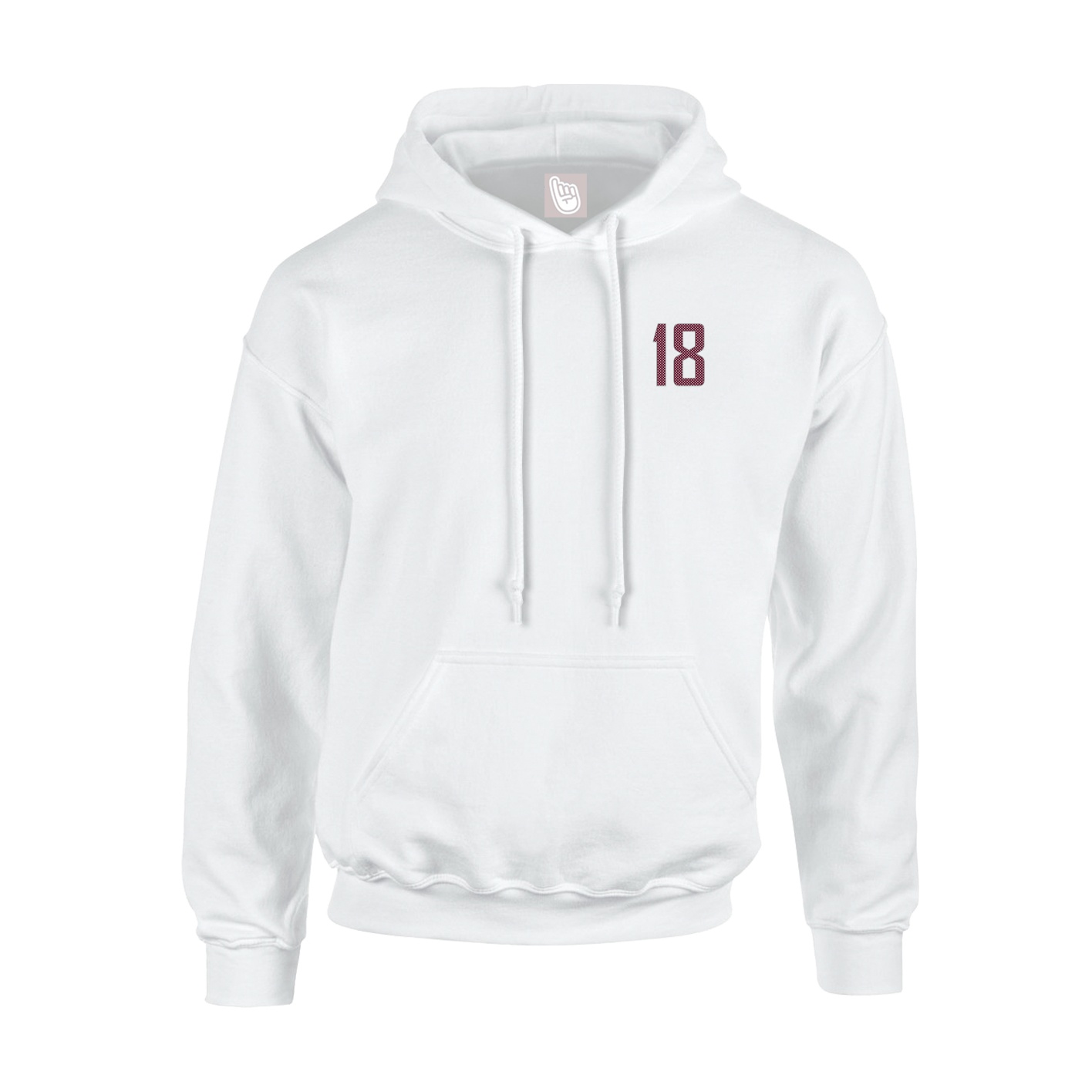 Hoodie — Front Shirsy in White