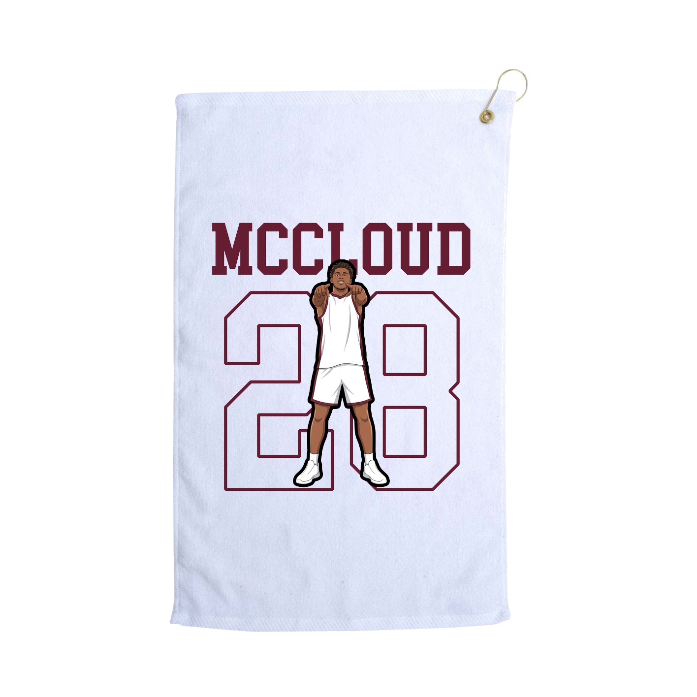 Terry Velour Golf Towel