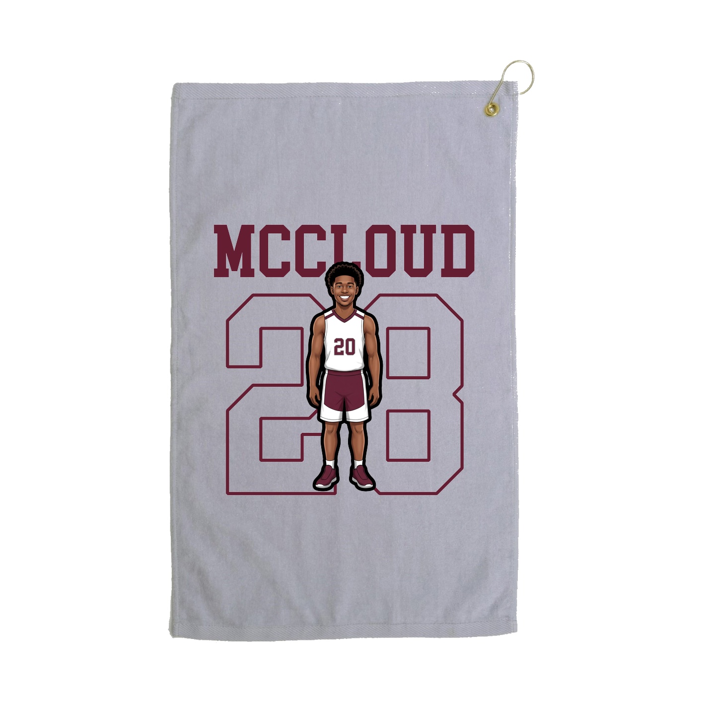 Golf Towel — Shirsey in Grey