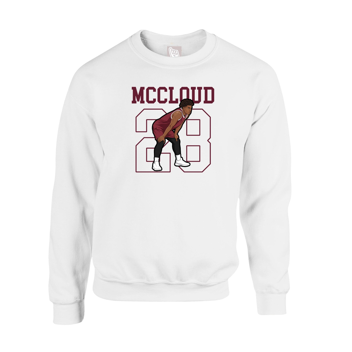 Fleece Crew — Shirsey in White