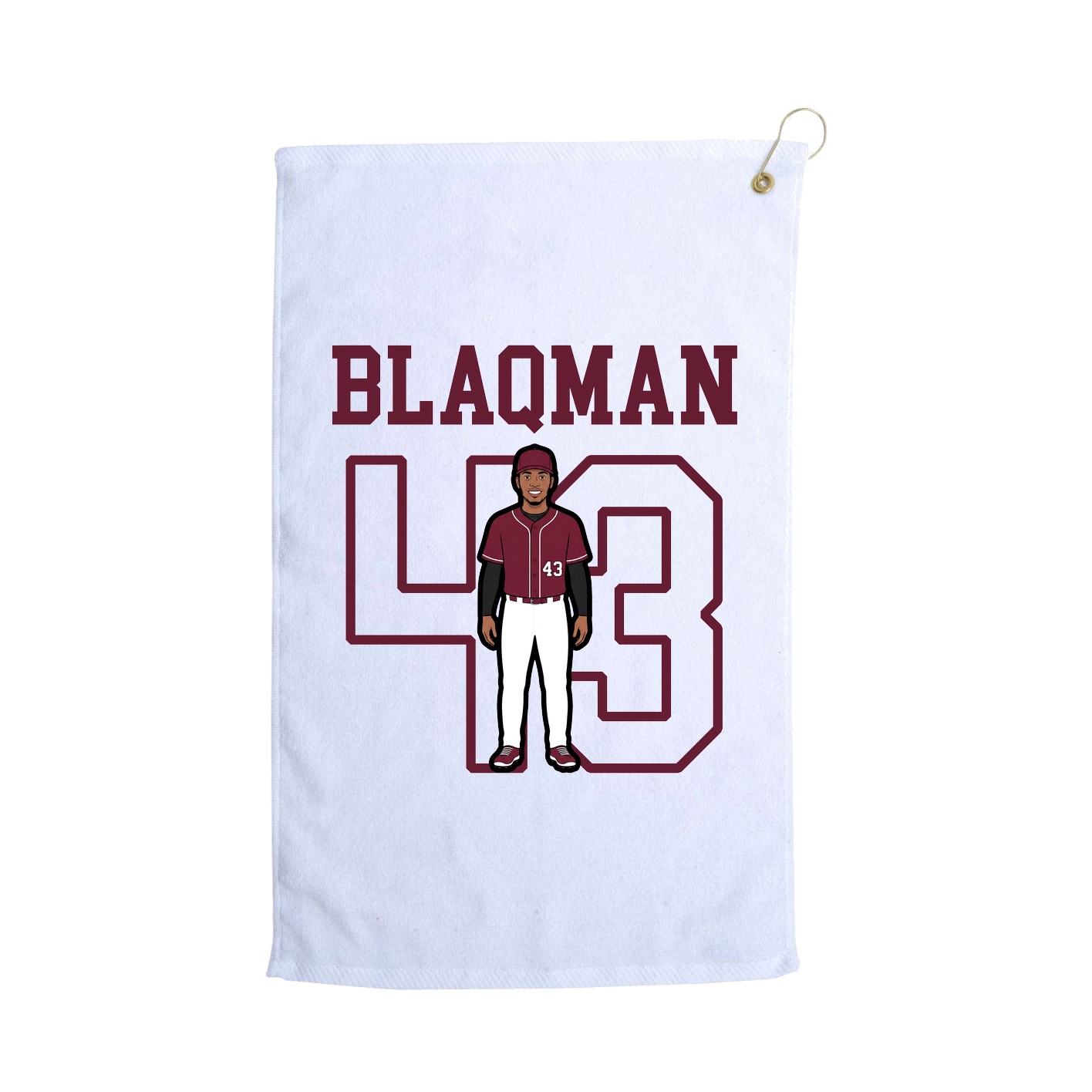 Golf Towel — Shirsey in White