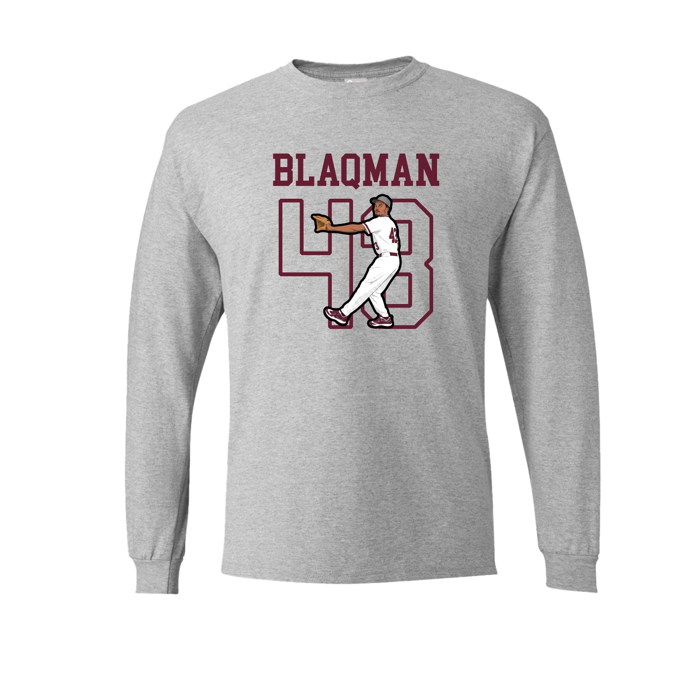 Long Sleeve Tee — Shirsey in Grey