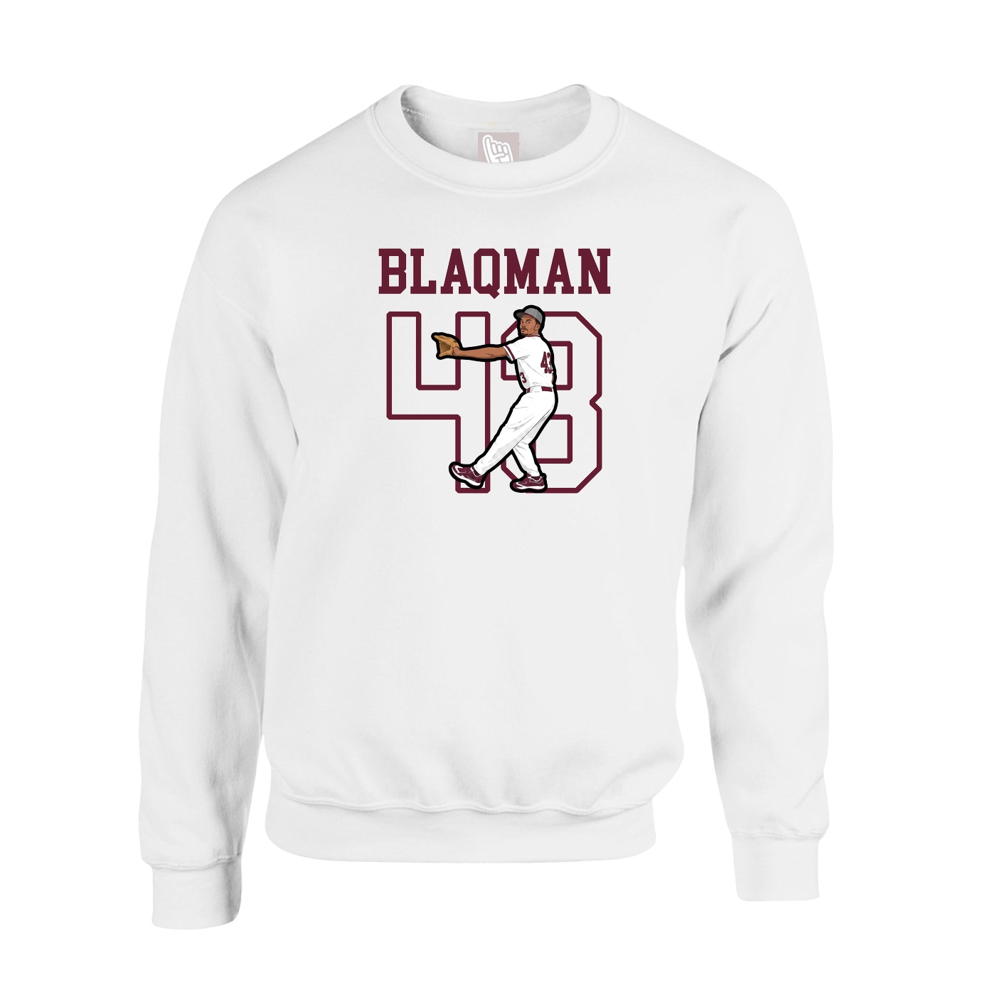 Fleece Crew — Shirsey in White