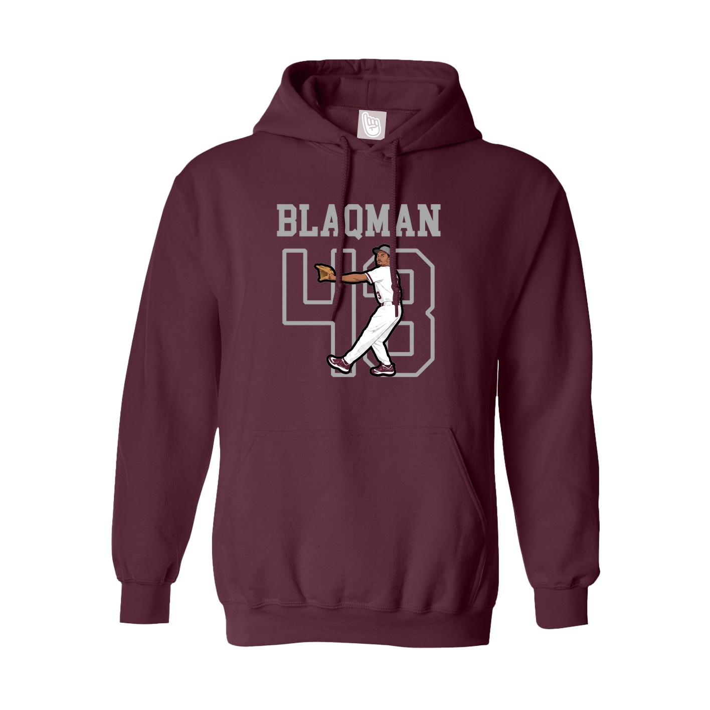 Youth Hoodie — Shirsey in Maroon